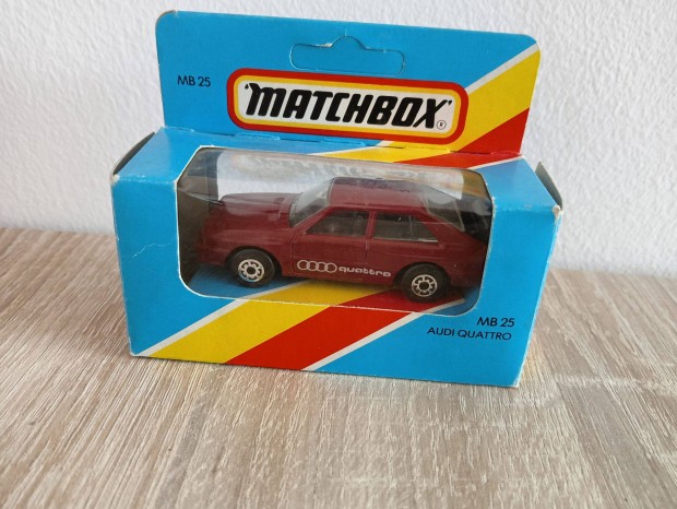 Matchbox Audi Quattro No 25 red