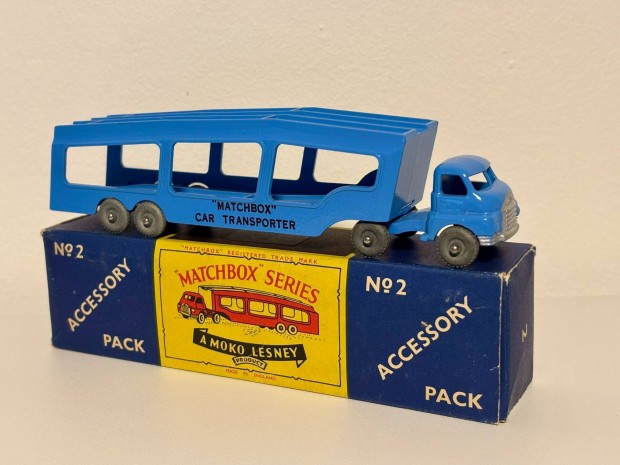 Matchbox Bedford Car Transporter + eredeti, hinytalan doboz