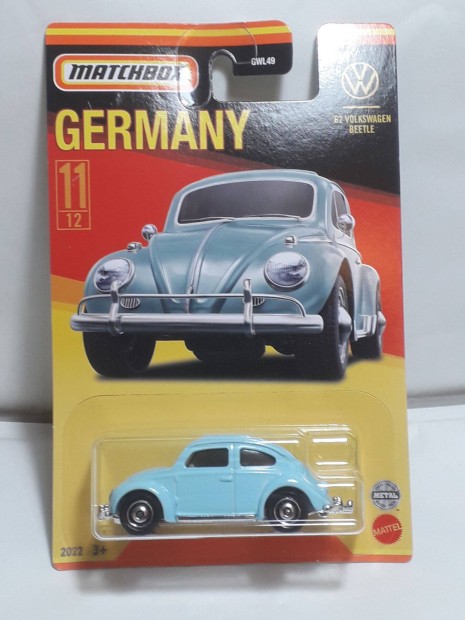 Matchbox Best of Germany '62 Volkswagen Beetle 2022