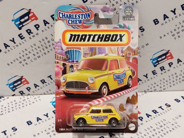 Matchbox Candy - Austin Mini Cooper (1964) - 2/6 - hossz krtys -