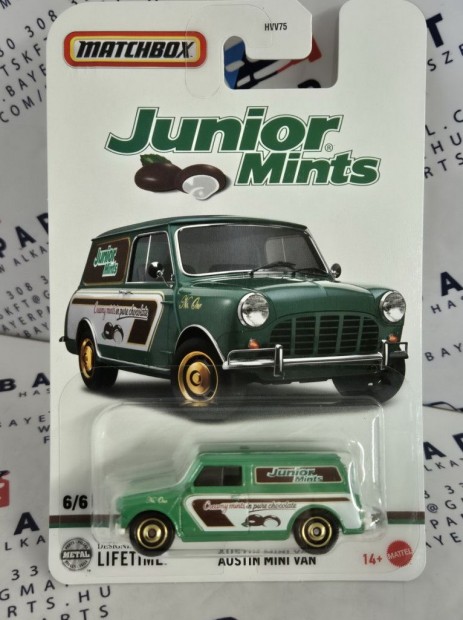 Matchbox Candy - Austin Mini Van - 6/6 - hossz krtys -  Matchbox -