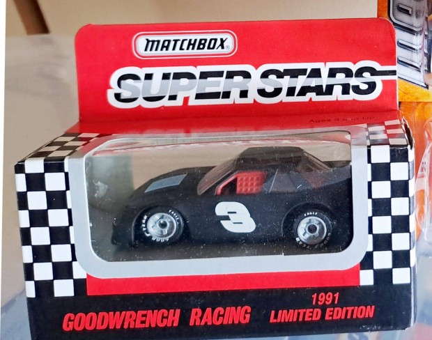 Matchbox Chevy Nascar Goodwrench versenyaut 1991-bl