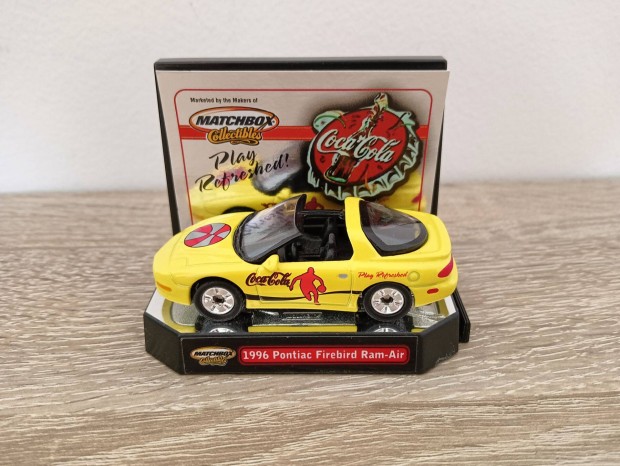 Matchbox Collectible Coca Cola 1996 Pontiac Firebird Ram-Air