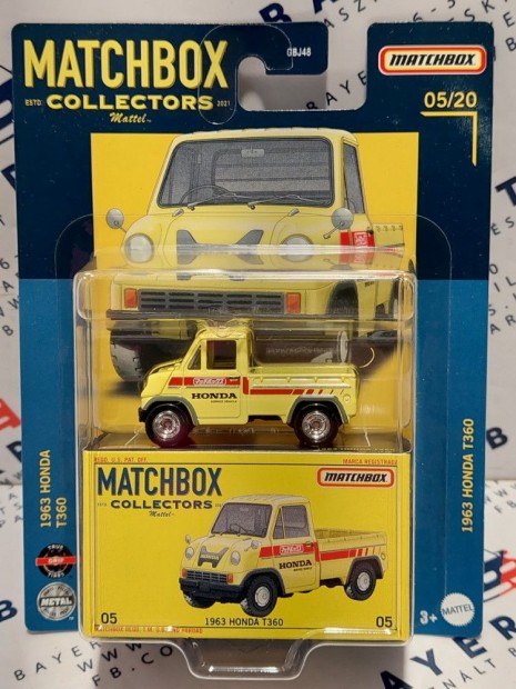 Matchbox Collectors - 2022 - 05/20 - Honda T360 (1963) -  Matchbox -