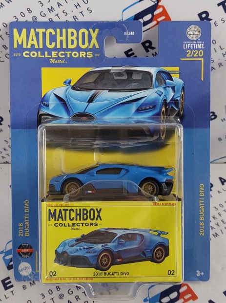Matchbox Collectors - 2024 - 2/20 - Bugatti Divo (2018) -  Matchbox -
