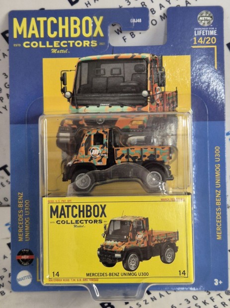 Matchbox Collectors - Mercedes-Benz Unimog U300 -  Matchbox - 1:64