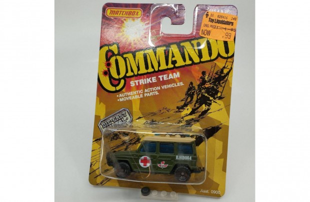 Matchbox Commando Strike Team Mercedes G