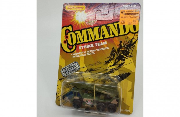 Matchbox Commando Strike Team Plane Transporter