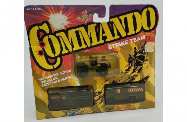 Matchbox Commando Strike Team szett