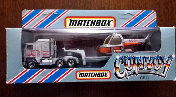 Matchbox Convoy CY11 Helicopter transporter Made in England