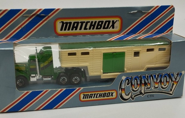 Matchbox Convoy CY-6 Horse box traileren nincs felírat