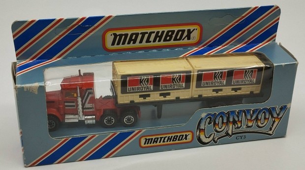 Matchbox Convoy Cy-3 Double Container Uniroyal