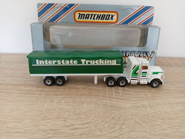 Matchbox Convoy Peterbilt Truck & Trailer Interstate Trucking CY5