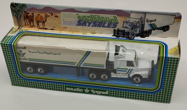 Matchbox Cy-16 Scania Box Truck Saudia