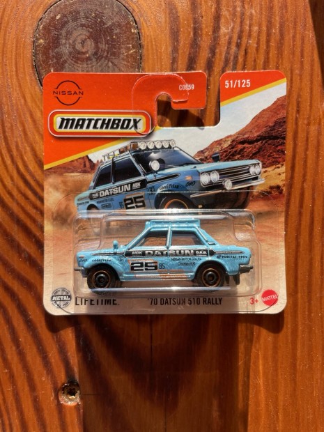 Matchbox Datsun 510 Rally modellaut