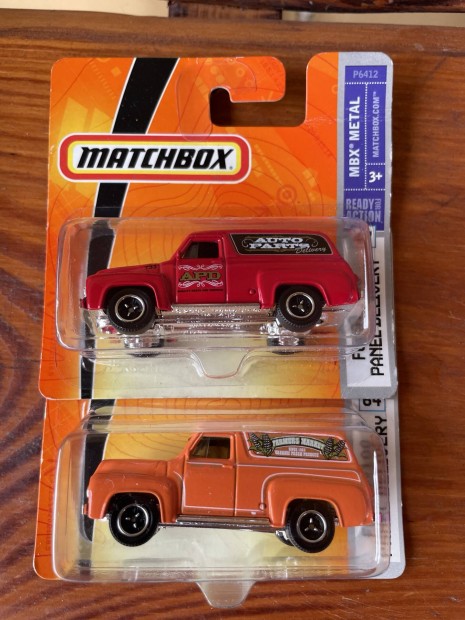 Matchbox Ford F100 Panel Delivery Modelautók 2007-2008