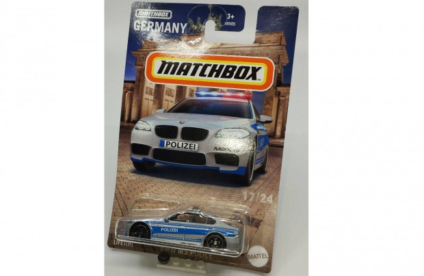 Matchbox Germany sor BMW M5 police