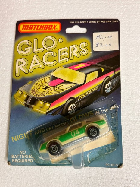 Matchbox Glo Racer 11,12 (2db)