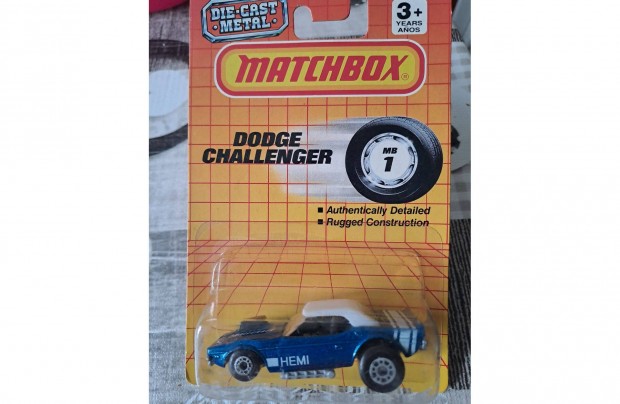 Matchbox Hemi Dodge Challenger Ritkasg!