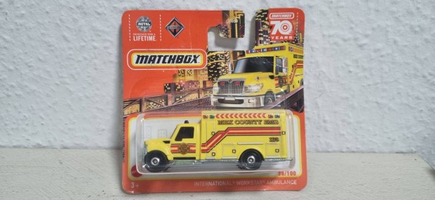 Matchbox International Workstar Ambulance