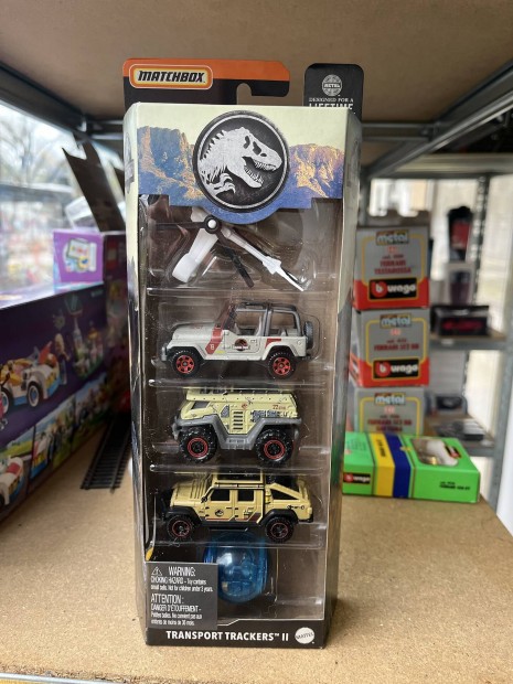 Matchbox Jurassic World 5x pack j