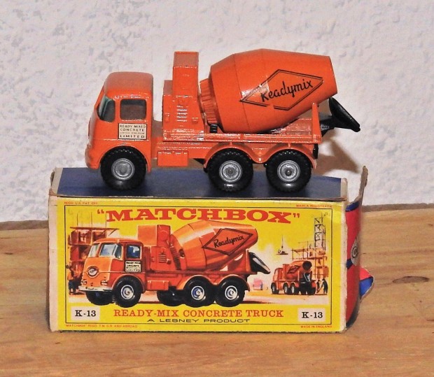 Matchbox K-13 Ready-mix concrete truck