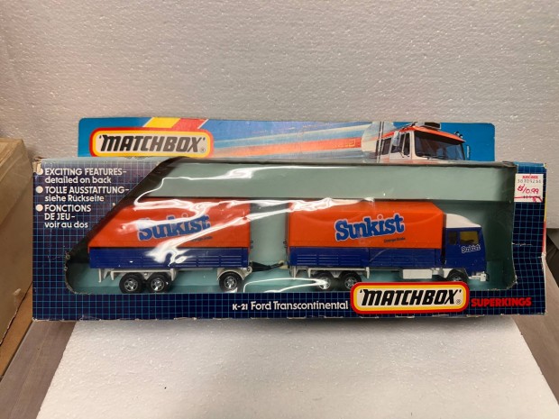 Matchbox K-21 Ford Transcontinental - Sunkist