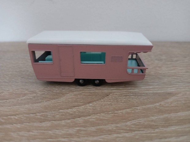 Matchbox Lesney 23 Great! Trailer caravan pink