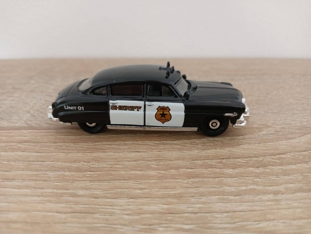 Matchbox Mbx Valley Sheriff '51 Hudson Hornet Black and White Police C