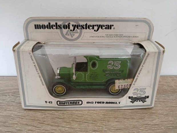 Matchbox Model T Ford 1912 Van Celebration 25