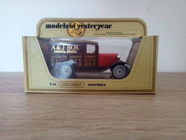 Matchbox Models of Yesteryear Y16 1930 Ford X