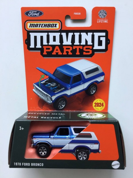 Matchbox Moving Parts 1978 Ford Bronco