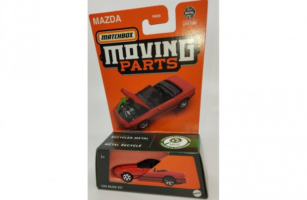 Matchbox Moving Parts 1988 Mazda RX7