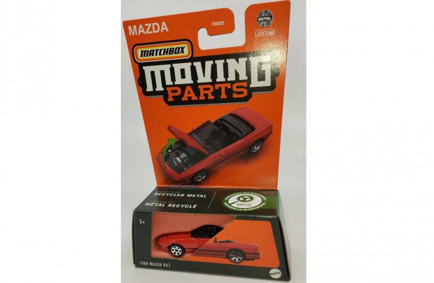 Matchbox Moving Parts 1988 Mazda RX7