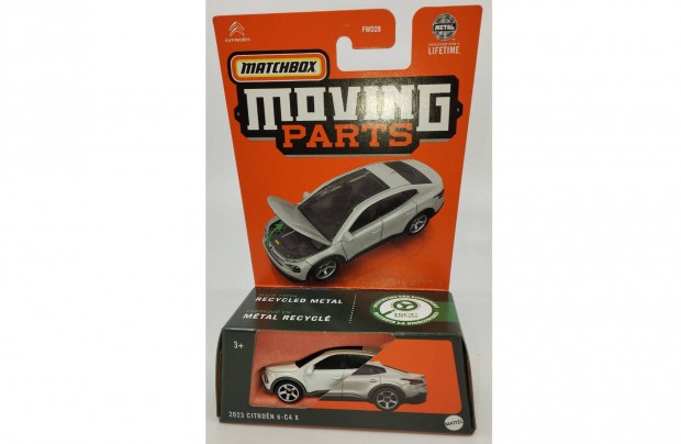 Matchbox Moving Parts 2023 Citroen e-C4 X