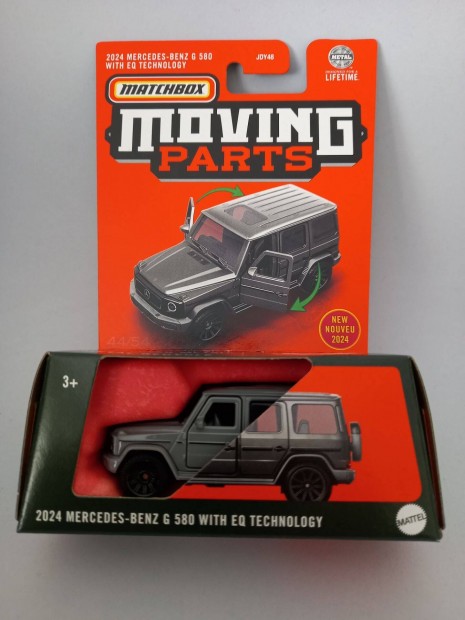 Matchbox Moving Parts 2024 Mercedes-benz G 580 With EQ