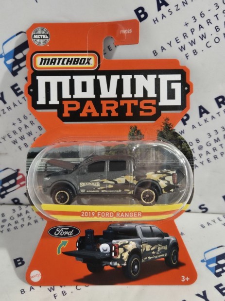 Matchbox Moving Parts - 2019 Ford Ranger -  Matchbox - 1:64