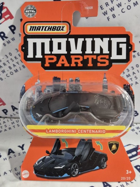 Matchbox Moving Parts - Lamborghini Centenario -  Matchbox - 1:64