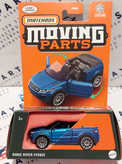 Matchbox Moving Parts - Range Rover Evoque - Matchbox - 1:64