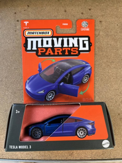 Matchbox Moving Parts - Tesla Model 3 j