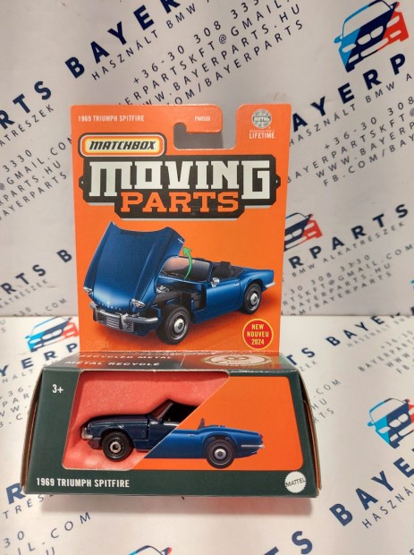 Matchbox Moving Parts - Triumph Spitfire (1969) -  Matchbox - 1:64