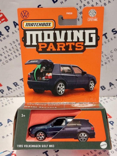 Matchbox Moving Parts - Volkswagen VW Golf MK3 (1995) - Matchbox - 1: