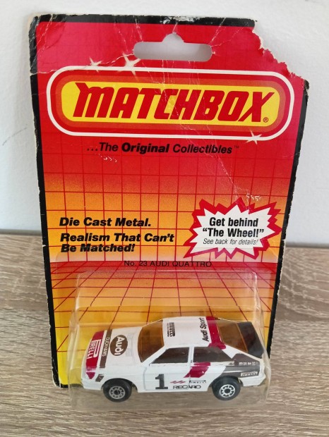 Matchbox No.25 AUDI Quattro Sport 1982 Rally Pirelli