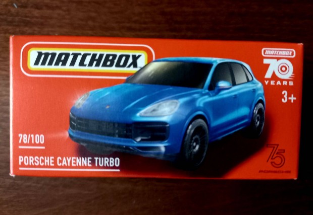 Matchbox Porsche Cayanne Turbo papr dodozban