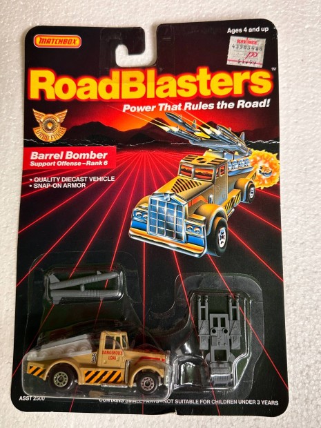 Matchbox Roadblaster Barrel Bombers