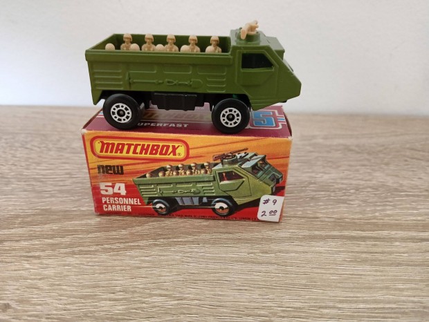 Matchbox Superfast 1970s MB 54 Personal Carrier Military Truck