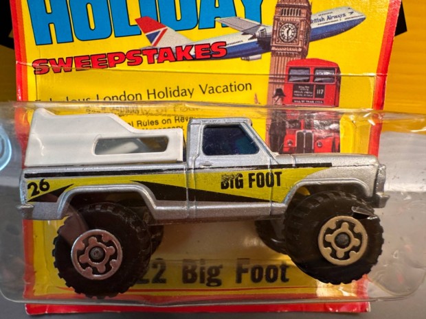 Matchbox Superfast 22 Big Foot Blister