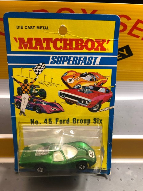 Matchbox Superfast 45 Ford Group USA Blister (Pink Base)