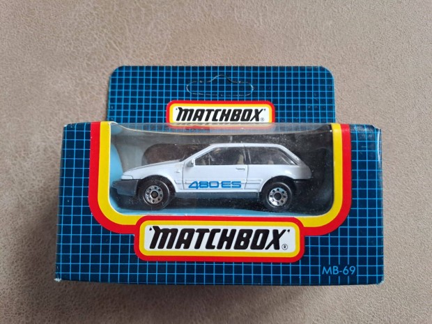 Matchbox Superfast 69. Volvo 480 Es 1987-bl