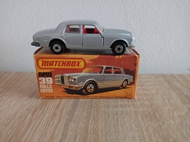 Matchbox Superfast No39 1979 Rolls Royce Silver Shadow ll S